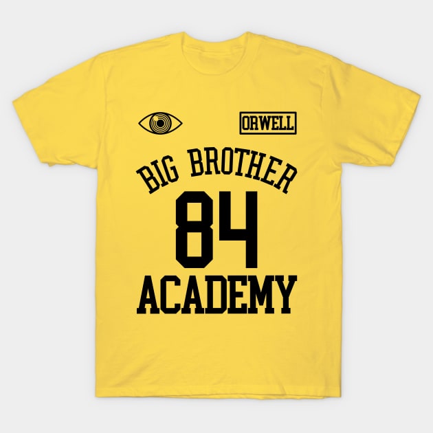 Big Brother Academy 1984 Jersey T-Shirt by darklordpug